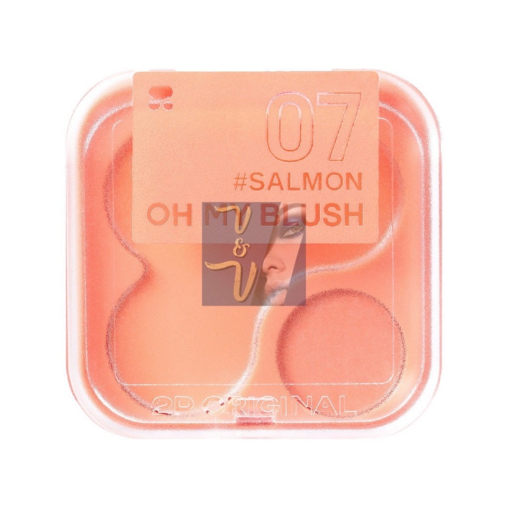 (4.3g.) 2P Original Oh My Blush โอ้ มาย บลัช