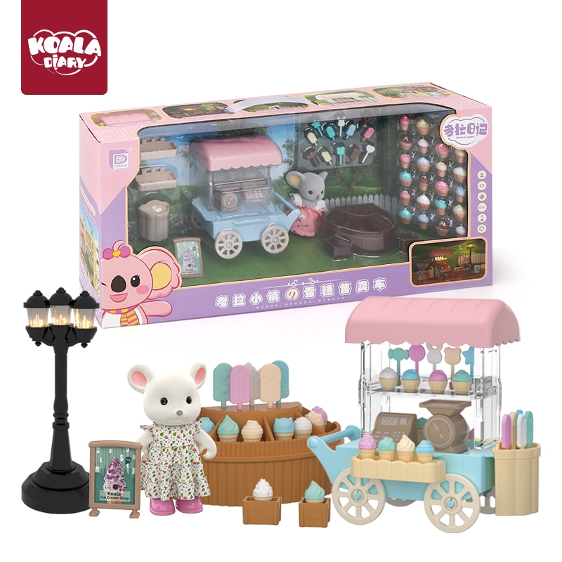 Koala Diary *กล่องบรรจุบุบ* Koala Town Doll House - Furniture & Accessories : Pop-Up Shops อุปกรณ์บ้านตุ๊กตา ของเล่นเด็ก