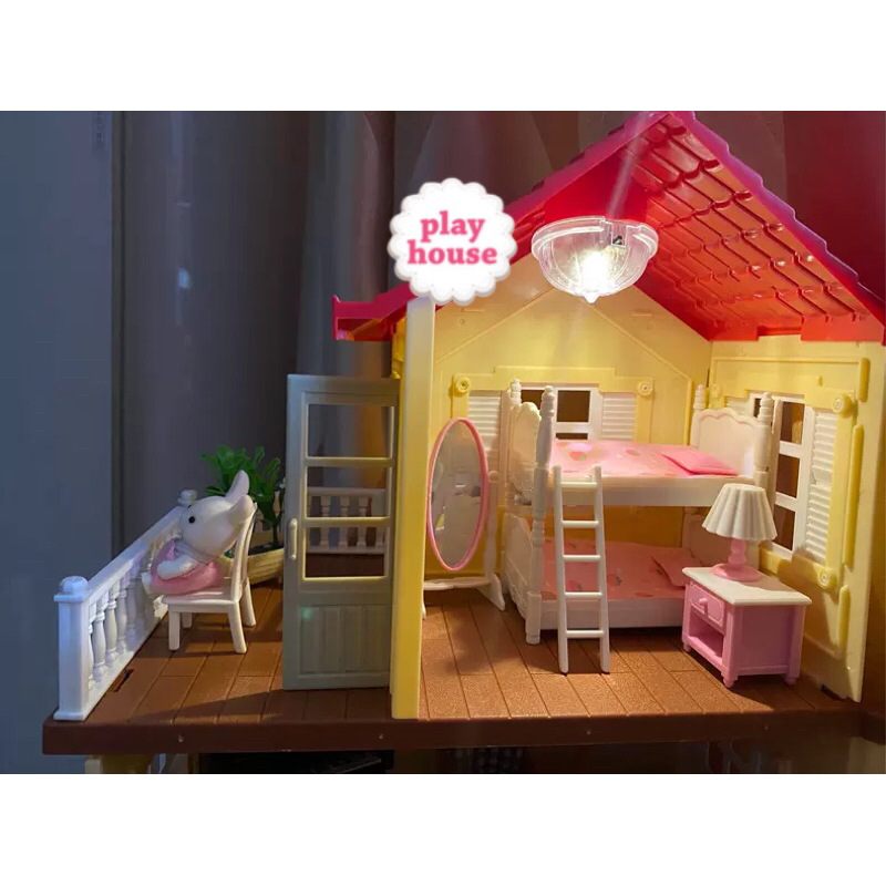 บ้านตุ๊กตากระต่าย เฟอร์นิเจอร์ แบบห้อง อุปกรณ์ตกแต่งบ้าน ของตกแต่งบ้าน ราคา ถูกที่สุด ดีลบีเคเค แกลเลอรีภาพที่ 6