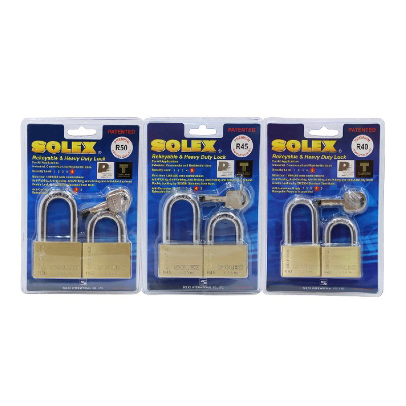 กุญแจSOLEX (2ตัวชุด)
