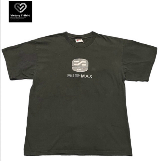 เสื้อยืด NIKE AIR MAX สีดำเฟด ของแท้ 100%