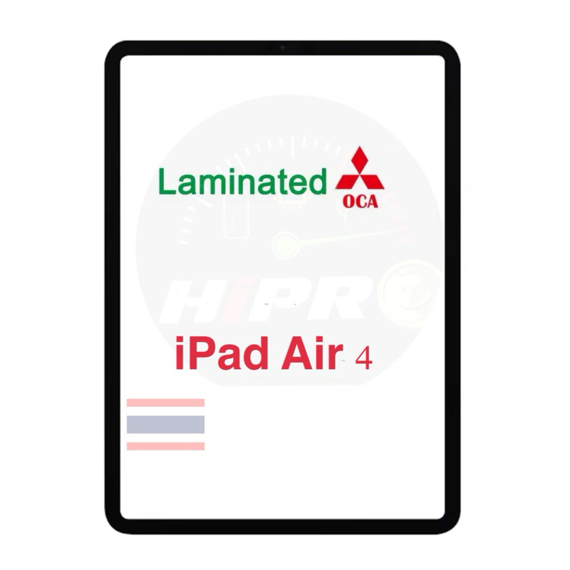 กระจกเปล่า + กาว OCA Air 4 5 model A2316 A2324 A2325 A2072 งาน แท้ 1 แผ่น