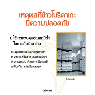 ข้าวญี่ปุ่นโคชิฮิคาริ 5 kg (Koshihikari) ตรา Noritake