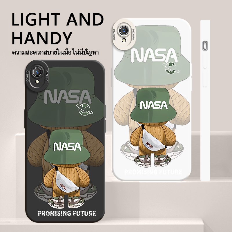 เคส VIVOY1S/Y91C/Y91I case เคสโทรศัพท์มือถือหนังนิ่ม ลายการ์ตูนน่ารัก แฟชั่น ป้องกันกล้อง น่ารัก