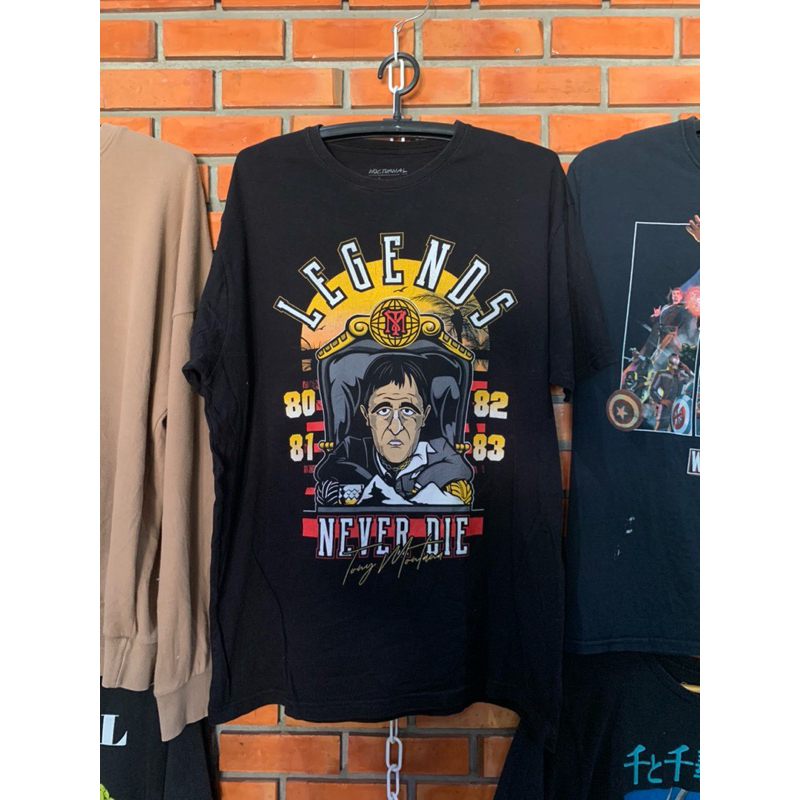 เสื้อลาย Legends never die