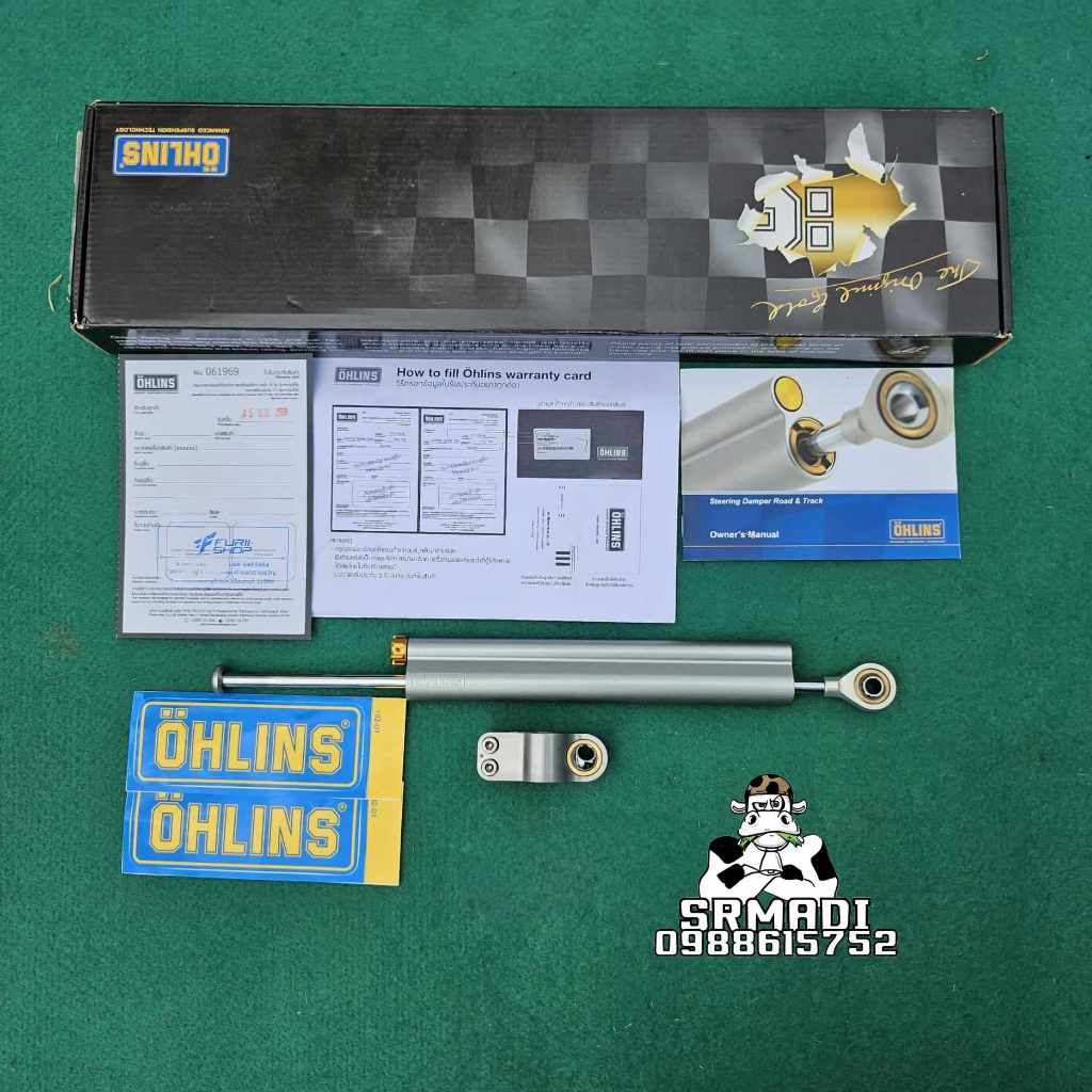SR400 กันสะบัด OHLINS SD  Universal Steering damper stroke