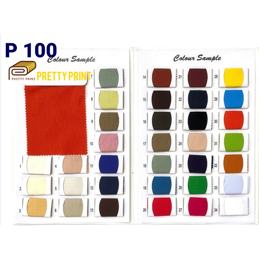 แคนวาสขนาด 8ออนส์สีพื้น P100 (ขายเป็นหลา) #16 - #36