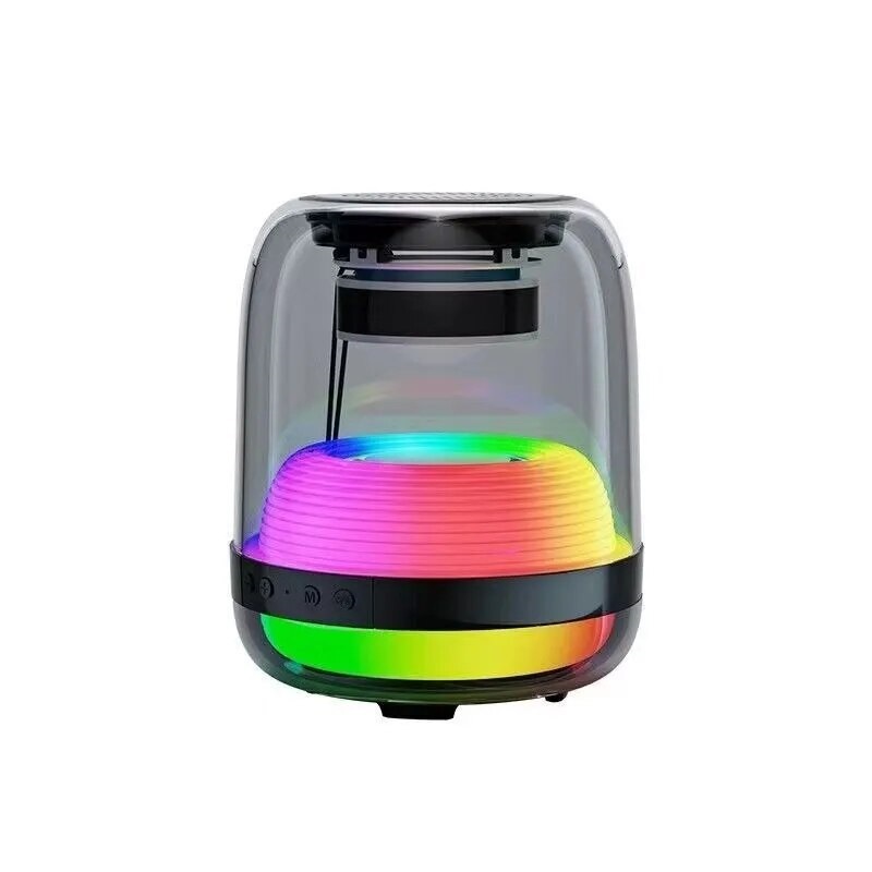 🔊🔊ลำโพงบลูทูธสีดำ รุ่นออร่า L20🌈แสง RGB คุณภาพเสียงระดับ Hi-Fi การเชื่อมต่อไร้สาย พร้อมส่ง‼