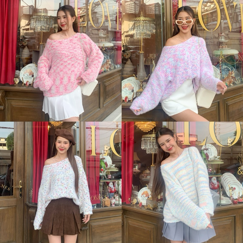 3pcs.basket "S2352" Kate Sweater เสื้อหนาวไหมพรม