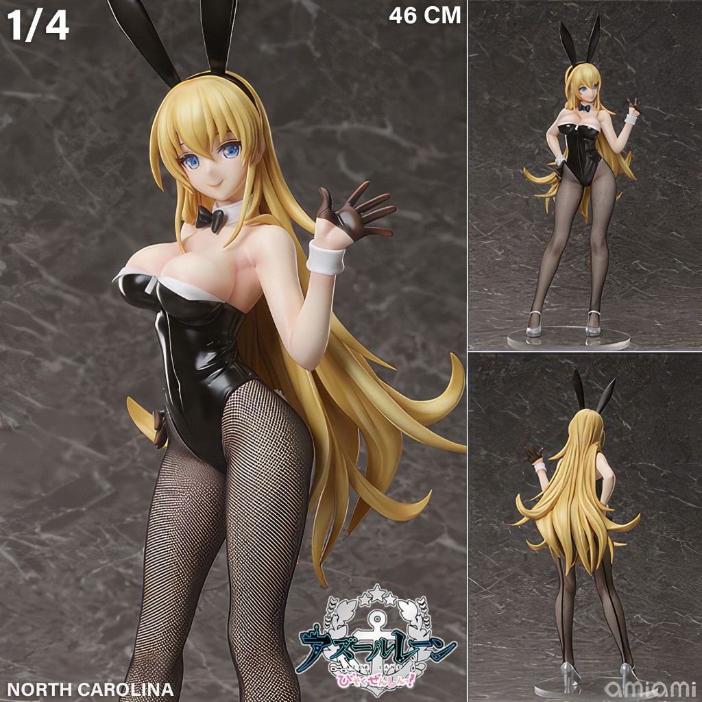 Freeing B style Azur Lane Slow Ahead อซูร์เลน สโลว์ อะเฮด North Carolina Bunny นอร์ท แคโรไลน่า กระต่