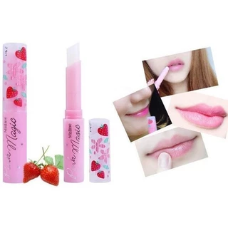 ลิป ลิปสตอเบอรี่ mistine สีชมพู 1แท่งPINK MAGIC