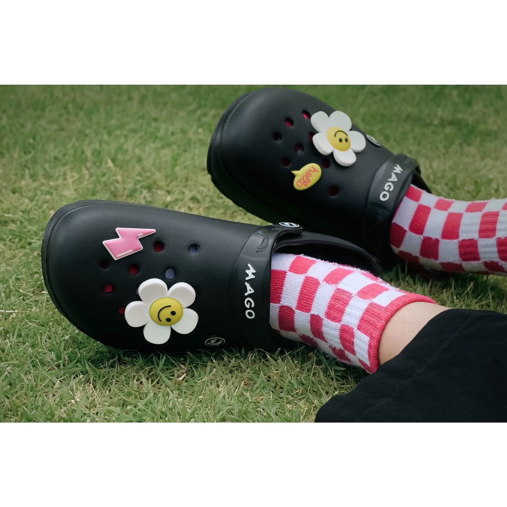 Jibbitz  Set " MAGO " สําหรับตกแต่งรองเท้า Accessories อุปกรณ์เสริมรองเท้า Mago footwear แฟชั่น ลายการ์ตูน