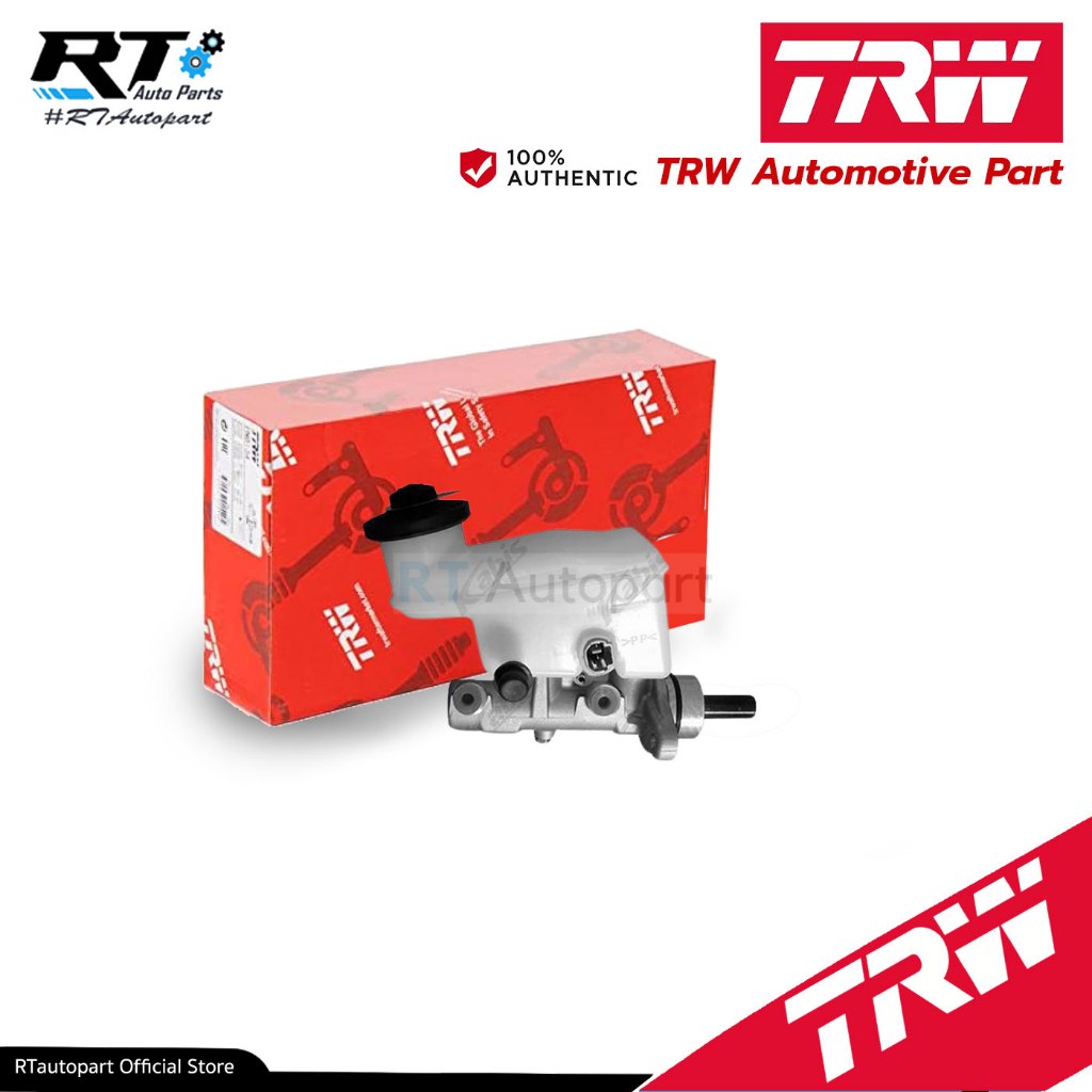 TRW แม่ปั้มเบรค Toyota VIOS ปี02-06 (NCP42) 1.5 เกียร์ MT/AT หน้าแปลนตรง น็อต10มิล 13/16" PMF796 / PMF797