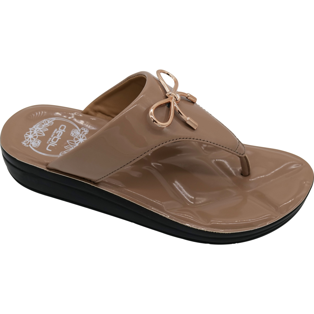 NFshoes ถูกสุด! รองเท้าแตะหญิง หูคีบ ติดโบว์ เพื่อสุขภาพ Deblu เดอบลู รุ่น L9403 ไซส์ 36-41 พื้นนุ่ม เบา ใส่สบาย