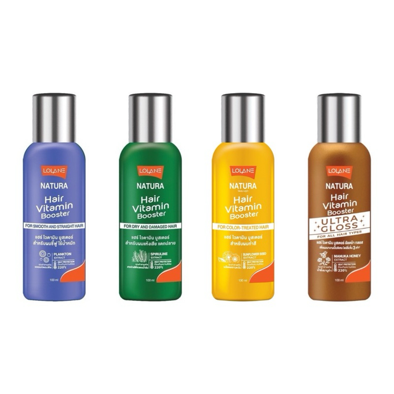 Lolane โลแลน แฮร์ ไวตามิน บูสเตอร์ อาหารผม 100ml