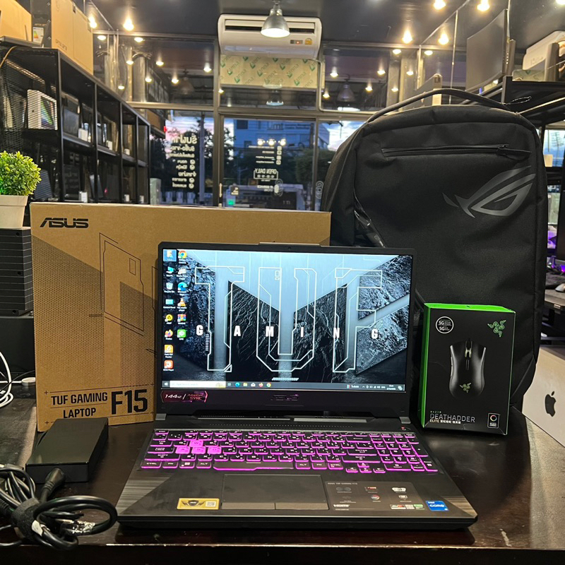 NOTEBOOK (โน้ตบุ๊ค) ASUS TUF GAMING F15 FX506HF-HN014W (GRAPHITE BLACK) ซื้อมา 1 เดือน