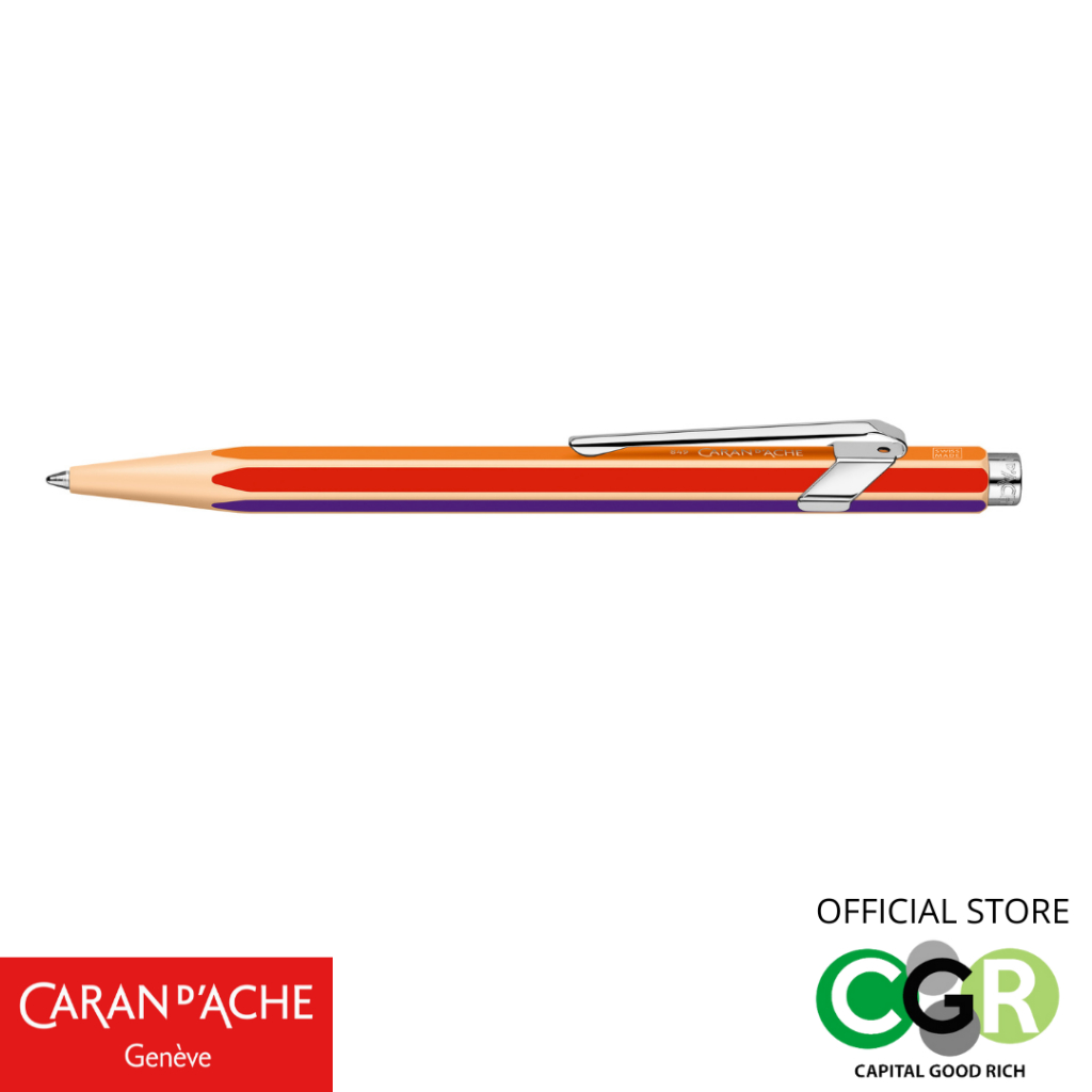 ปากกาลูกลื่น CARAN D'ACHE Warm Rainbow Limited Edition # 849.222