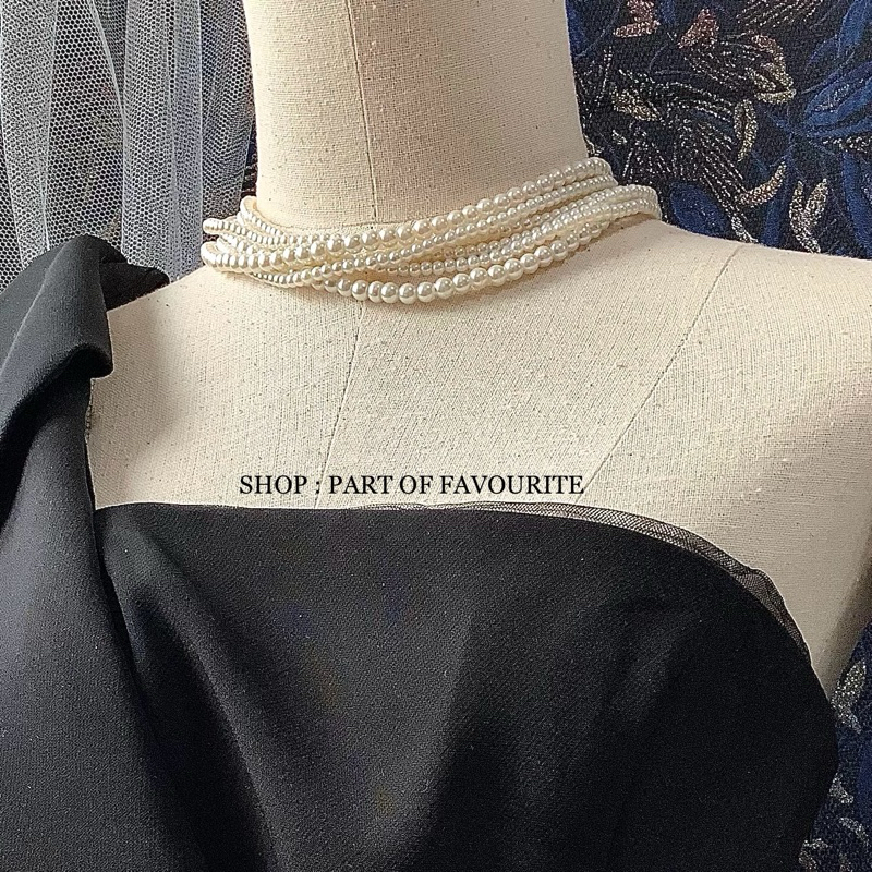(ใหม่) แนะนำใส่ง่าย🌹 สร้อยมุก พร้อมต่างหู
