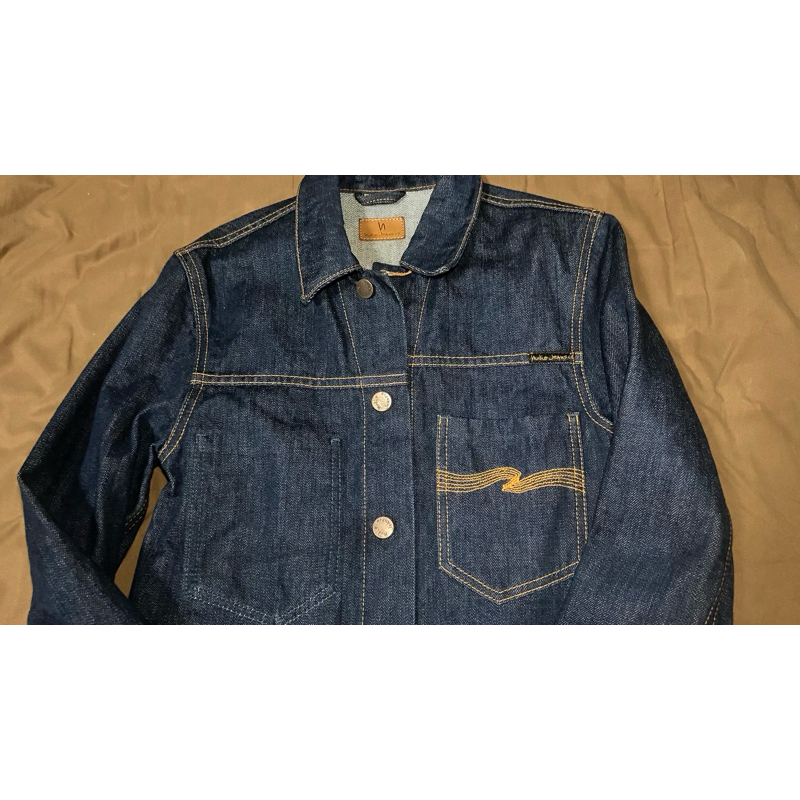 Denim Jacket Nudie ronny แท้100% ออก shop Pronto