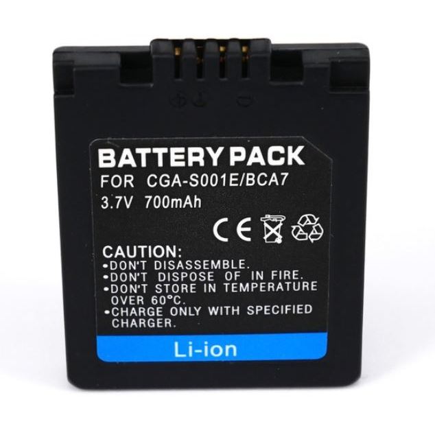 แบตกล้อง PANASONIC S001E  ใช้กับกล้องรุ่น Lumix DMC-F1 Lumix DMC-F1B Lumix DMC-FX1 - Lumix DMC-FX5