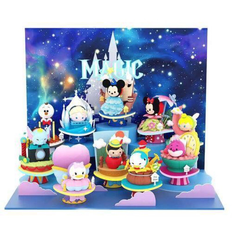 กล่องสุ่ม Disney tsum tsum carnival magic show series miniso blind box
