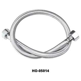 NC Hardware สายน้ำดี สเเตนเลส หลายขนาด หัวทองเหลือง Stainless Steel Braided Hose Diameter 14 มม