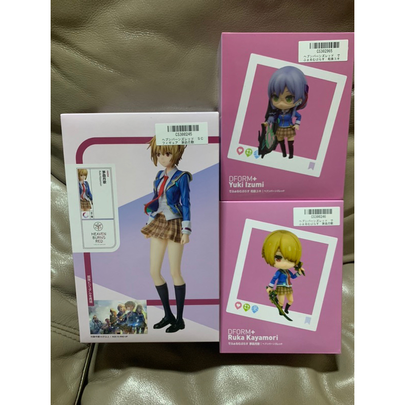 🚨พร้อมส่ง✅ Heaven Burns Red - SC Figure Ruka Kayamori , Deformed Plus Ruka Kayamor / Yuki Izumi แท้ 