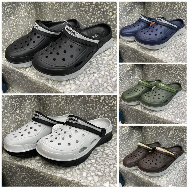 Adda 2density 5TD88 รองเท้าแอดด้าสำหรับผู้ชาย รองเท้าแตะทรงหัวโตสำหรับผู้ชาย