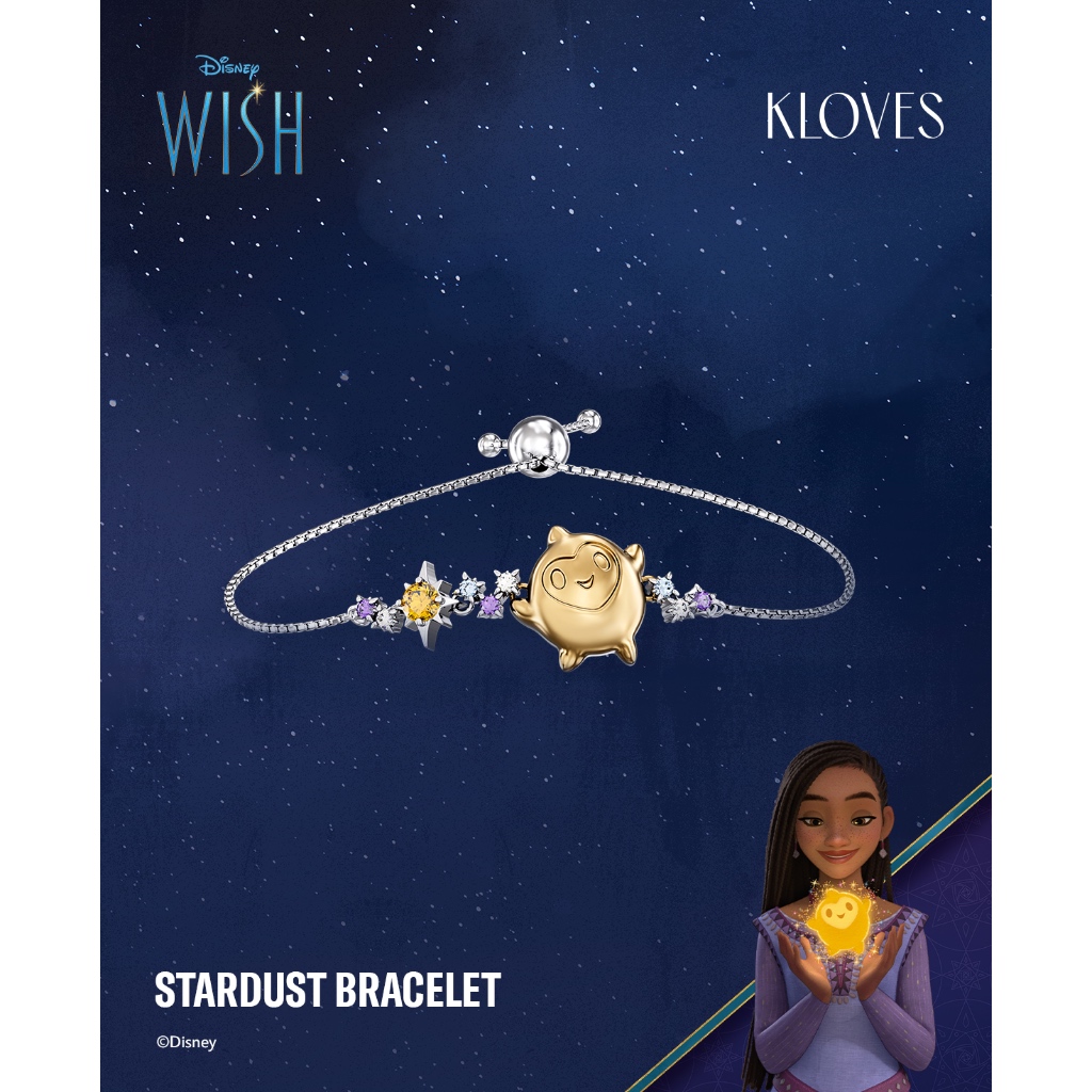 KLOVES - Disney Wish Collection - Stardust Bracelet สร้อยข้อมือWish