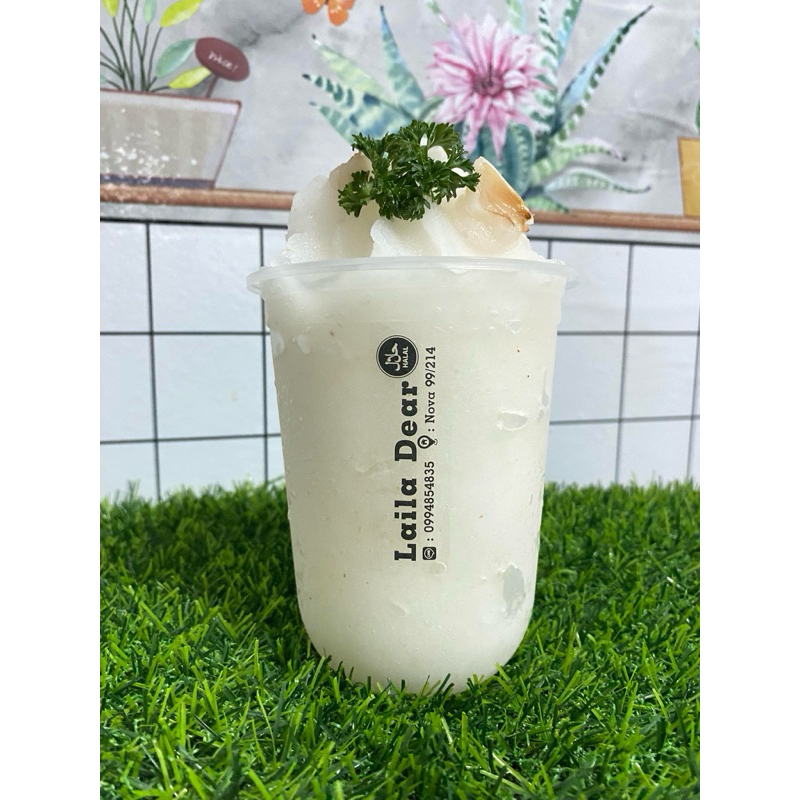 สติ๊กเกอร์ชานม กาแฟ แก้วน้ำ นมสด ขวด แก้วน้ำ   สำหรับติดบรรจุภัณฑ์กล่อง แก้ว และอื่นๆ ขนาด 2*6 cm ได้ 105ดวง