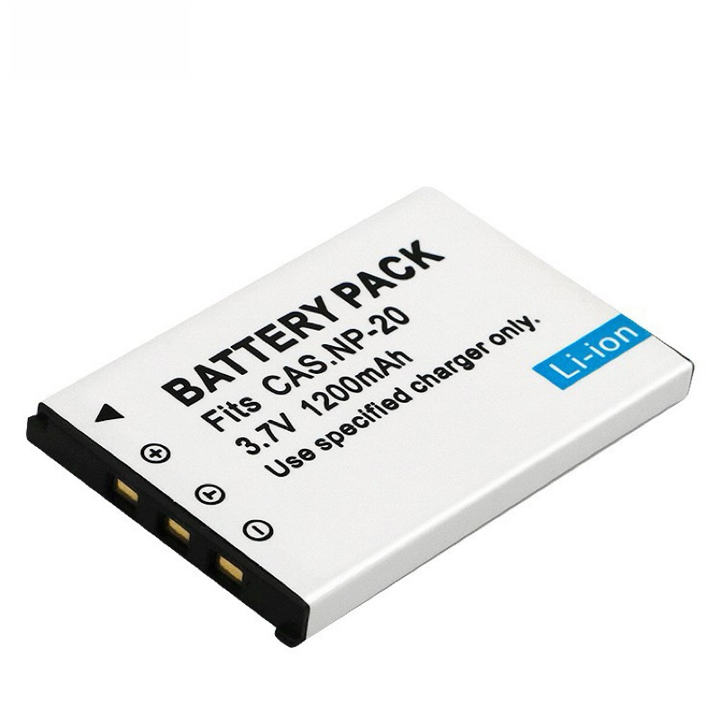 แบตเตอรี่กล้อง คาซิโอ Battery รุ่น CNP-20 For Casio(White)
