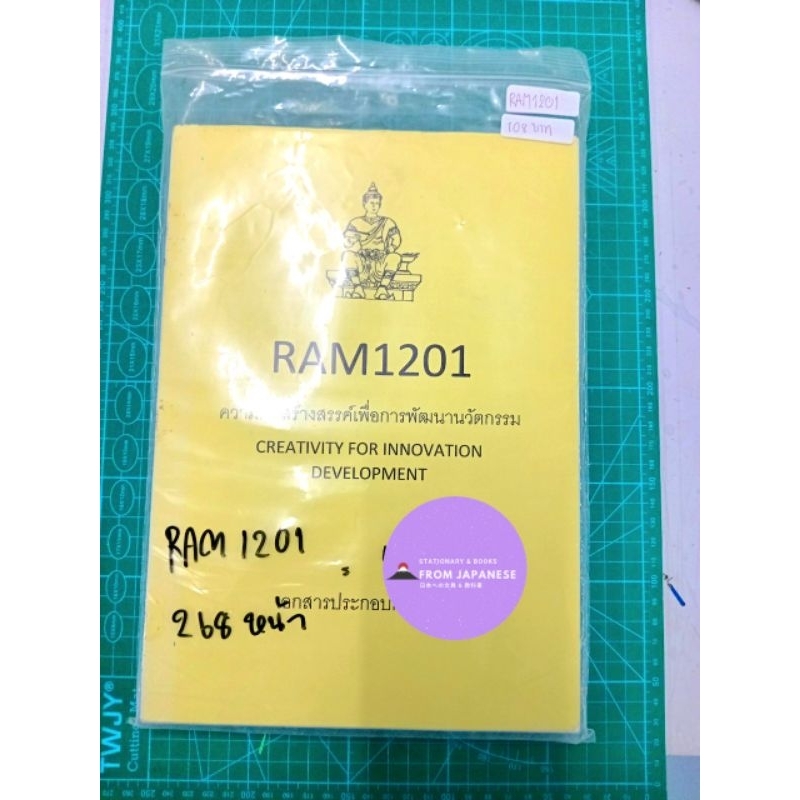 RAM1201 ความคิดสร้างสรรค์เพื่อการพัฒนานวัตกรรม
CREATIVITY FOR INNOVATION
DEVELOPMENT