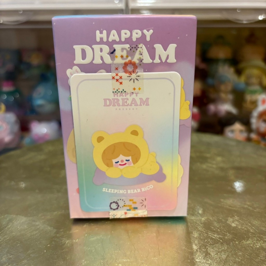 [ของแท้] Rico Happy Dream Sleeping Bear Rico - กล่องสุ่ม ฟิกเกอร์