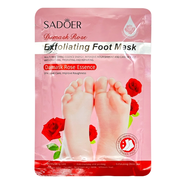 (มีส่งด่วน)  มาส์กเท้า SADOER EXFOLIATING FOOT MASK