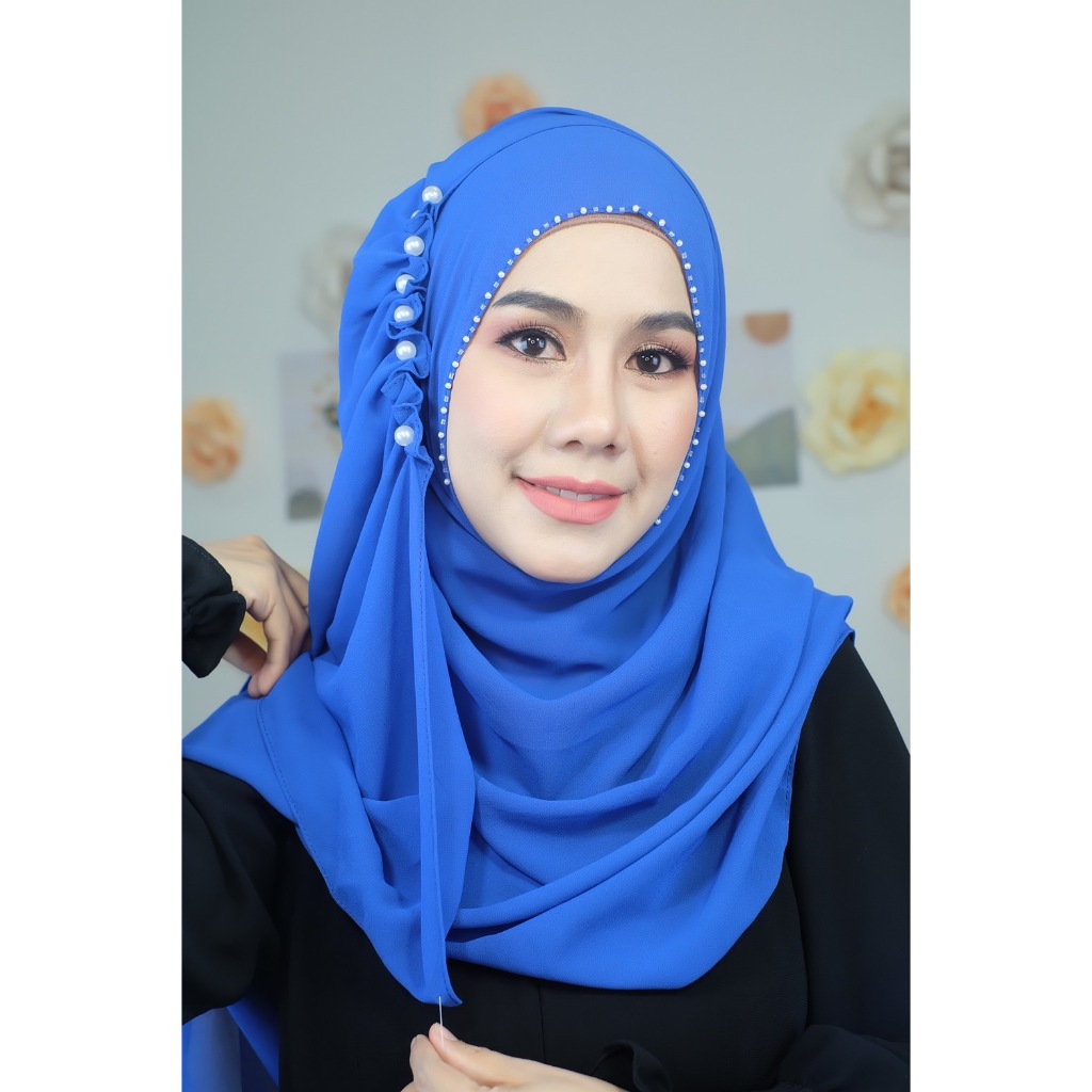 ฮิญาบสวมสำเร็จกึ่งพัน รุ่นดาวเหนือ