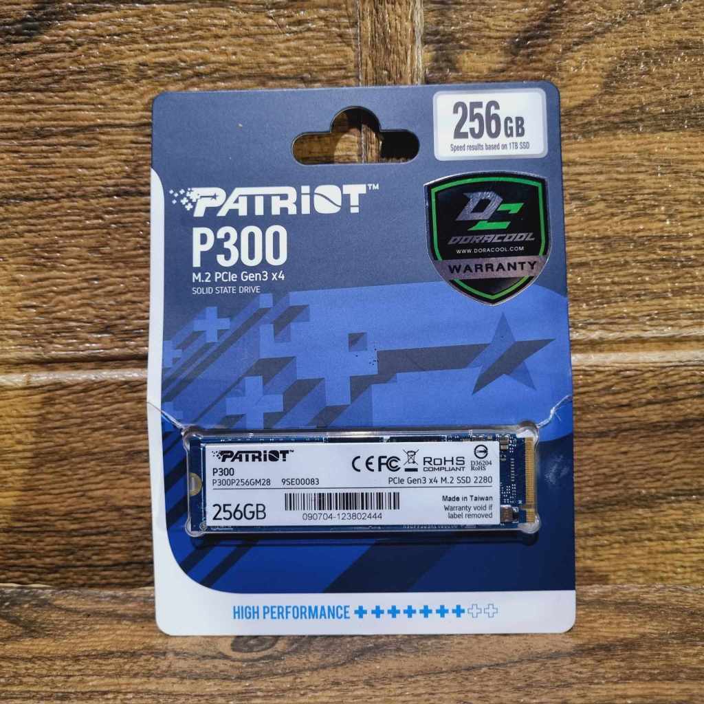 เอสเอสดี 256GB PATRIOT P300 M.2 (NVME) M.2 2280 มือ2 ใช้งานปกติ
