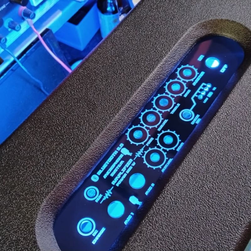 แผ่นเพลท ZK-AM100F แบบย้ายวอลุ่ม