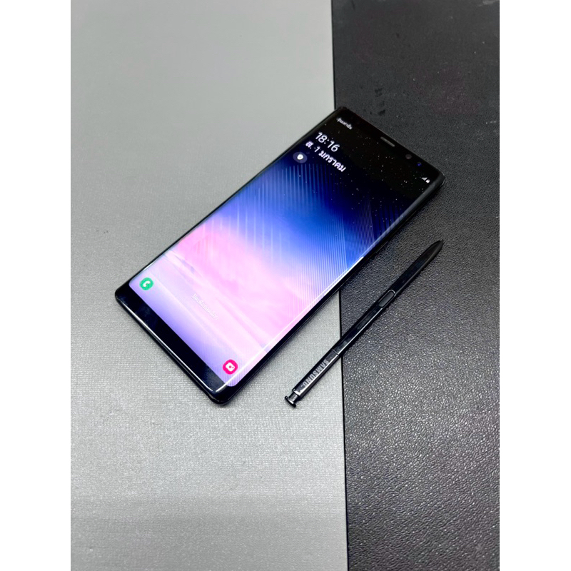 [ส่งไวทันใจ]Samsung Note 8 สีดำ 6/64GB  (อิมี่: 0620) ( โทรศัพท์มือสอง ศูนย์ไทยแท้ )