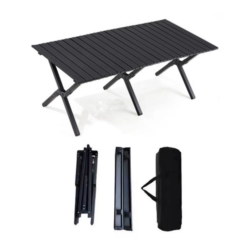 [พร้อมส่ง] โต๊ะพับได้ โต๊ะพับแคมป์ปิ้ง Folding table แบบพกพา อลูมิเนียม กลางแจ้ง ในร่ม แคมป์ปิ้งปิกนิก พกพาสะดวก thumbnail 8