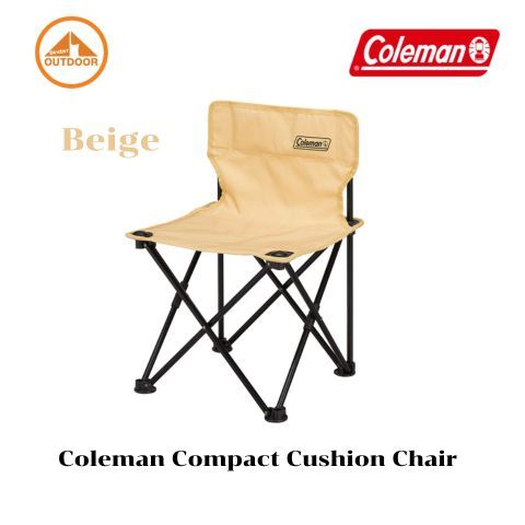 Coleman Compact Cushion Chair #Beige เก้าอี้พับแค้มป์ปิ้งขนาดกะทัดรัด