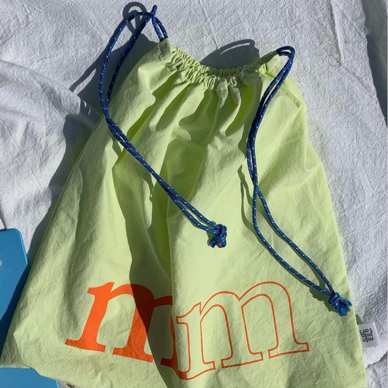 minmin1of1 color bag สี lime orange แท้100%