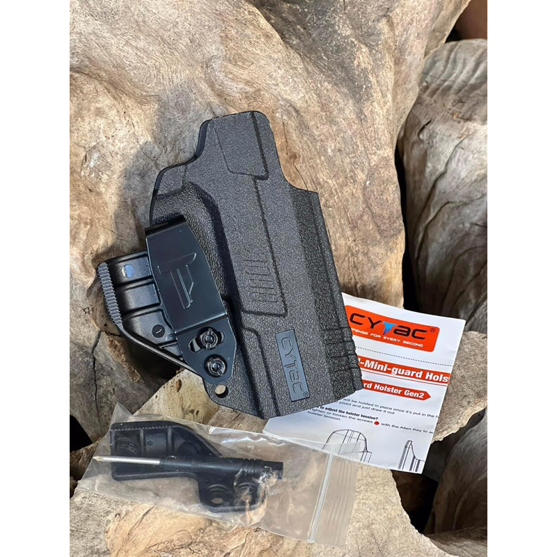 ซองพกในพอลิเมอร์ สำหรับ CZ P-10 C (สำหรับถนัดซ้าย-ขวาได้)