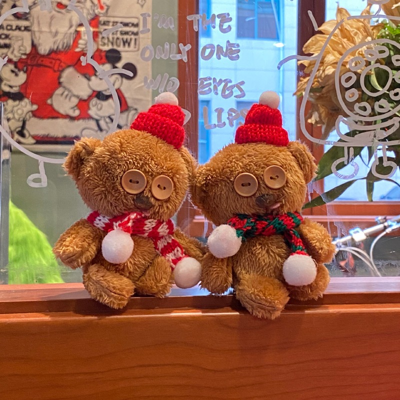 (พร้อมส่ง🎄) Teddy Bear Christmas พวงกุญแจเท็ดดี้ พวงกุญแจห้อยกระเป๋า