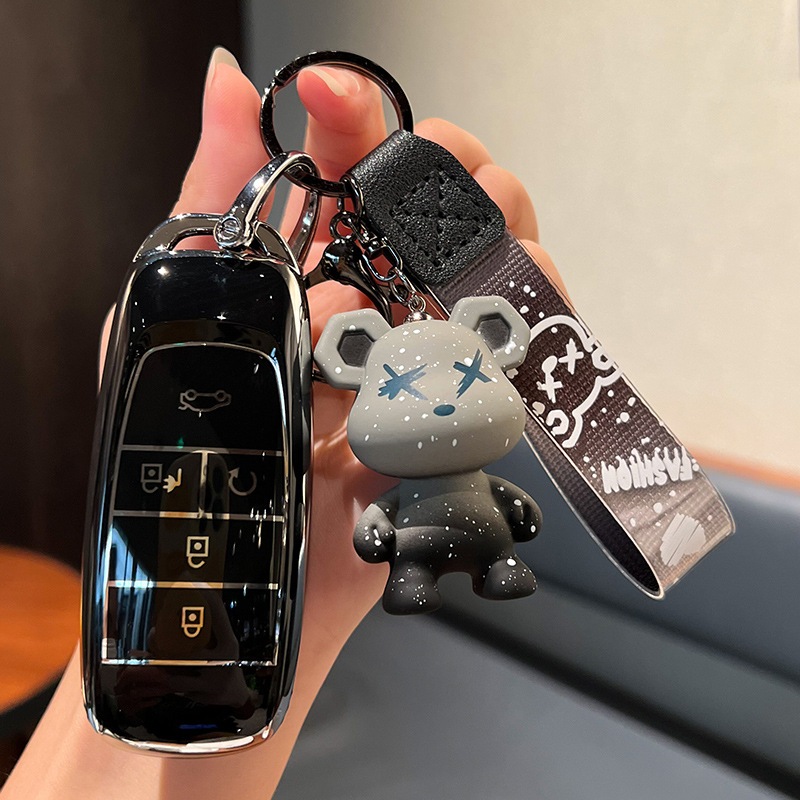 เคสกุญแจเหมาะสำหรับ AION UT RT V 602 EV Y Plus TPU พวงกุญแจ เคสป้องกันรอยกุญแจ