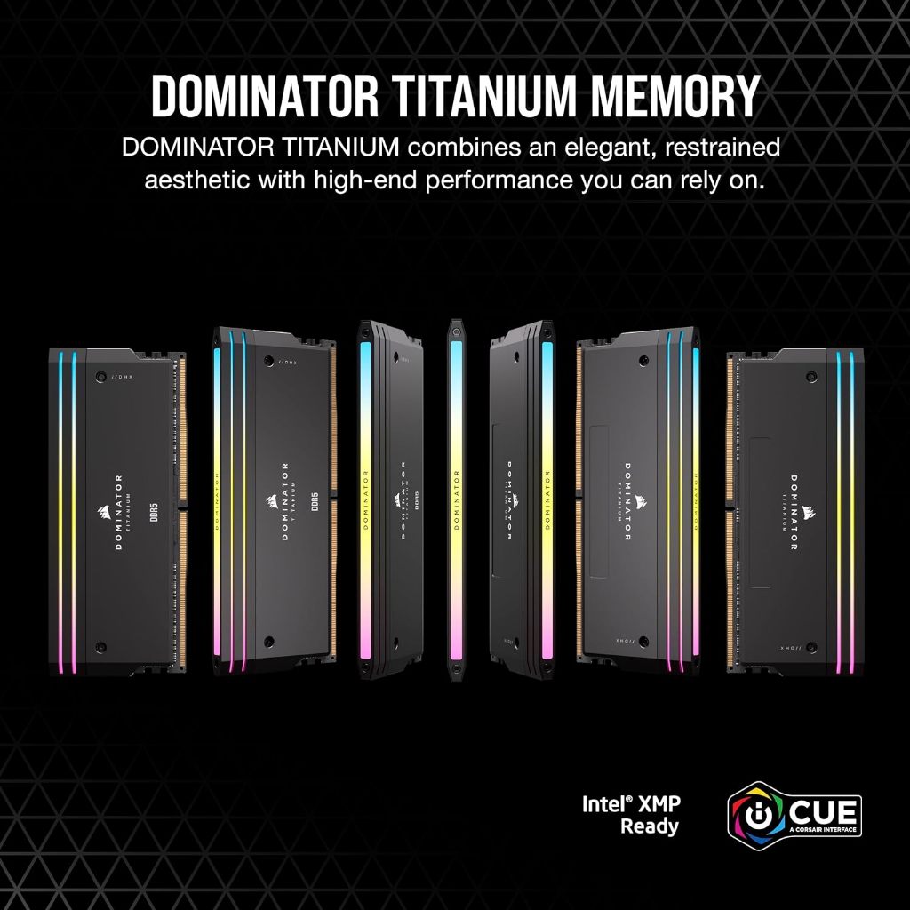 64GB (2x32GB) 6400 RAM Corsair DOMINATOR TITANIUM RGB (CMP64GX5M2B6400C32)