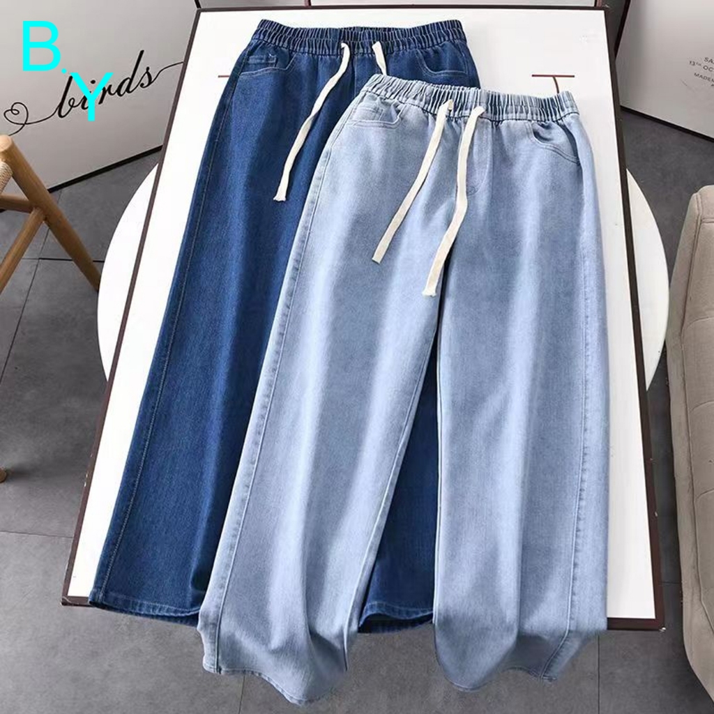 【BOY FASHION】พร้อมส่ง กางเกงยีนส์ผู้ชาย วินเทจชาย เนื้อผ้ายีนส์ล้างน้ำ ทรงหลวม กางเกงทรงลุง Jeans