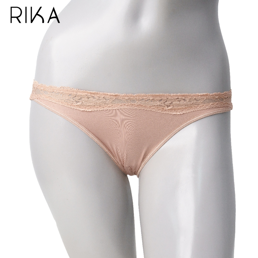 RIKA กางเกงใน BIKINI SEXI ผ้าLYCRA แต่งลูกไม้ รุ่น GV2149 — صورة 3