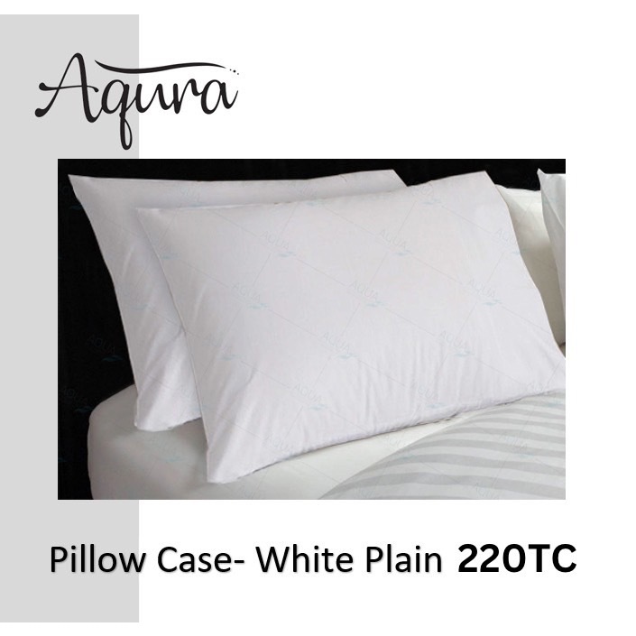 ปลอกหมอน ปลอกหมอนคุณภาพดี ผ้า Cotton 100% ปลอกหมอนเกรดโรงแรม Pillow case