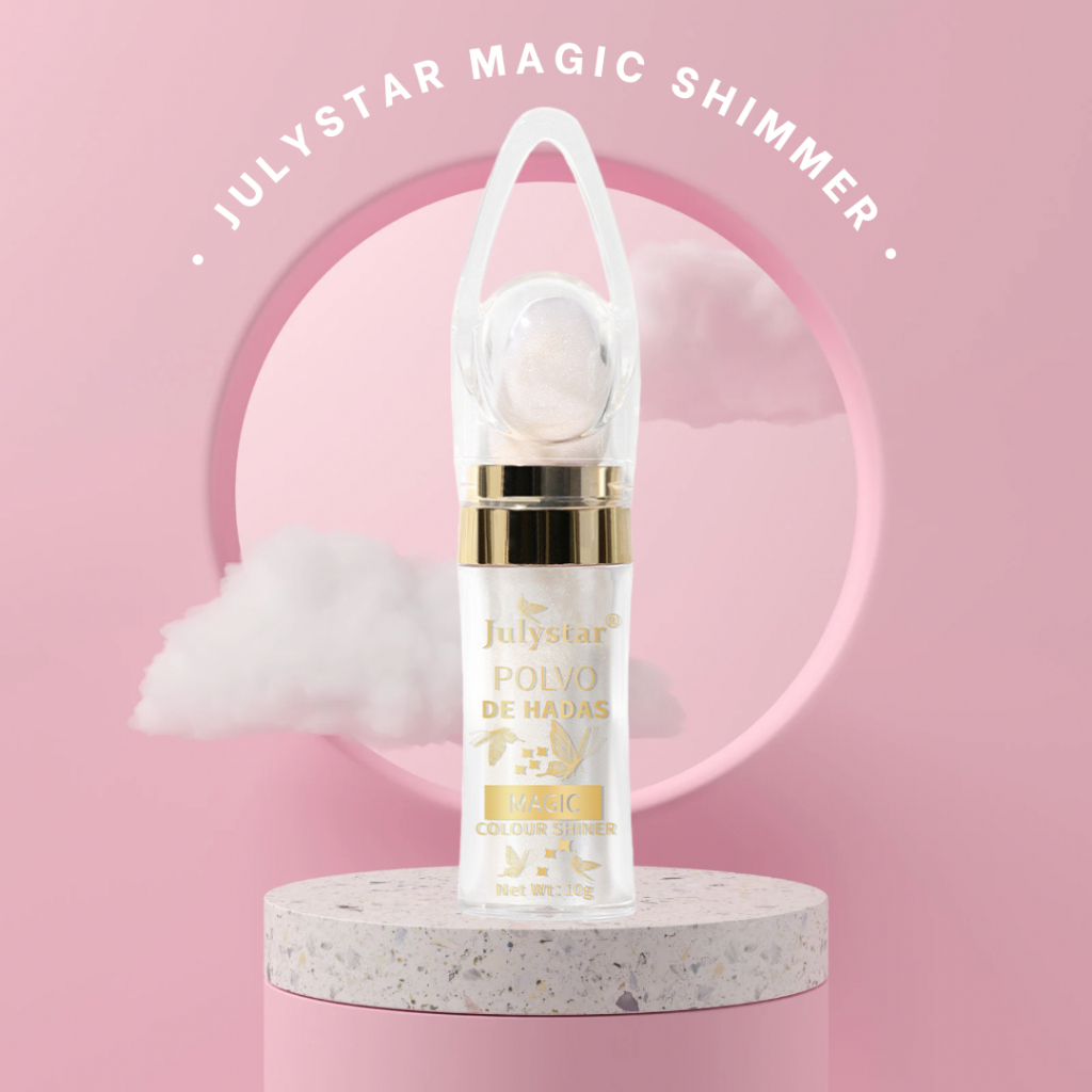 JULYSTAR ไฮไลท์​หน้าเงา กลิต​เตอร์​วิ้งค์ๆ ​เนื้อฝุ่น ​แบบแท่ง ใช้ได้ทั้งใบหน้า ตัว และผม พกพาง่าย​