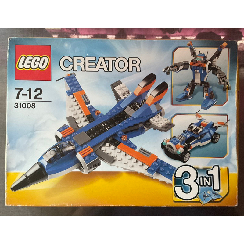 31008 Lego Creator Thunder Wings